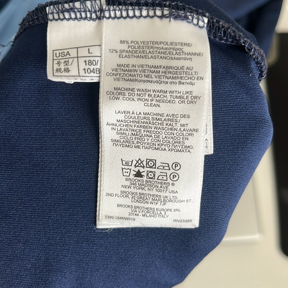 Brooks Brothers Sport Zip Up - Picture 4 of 4